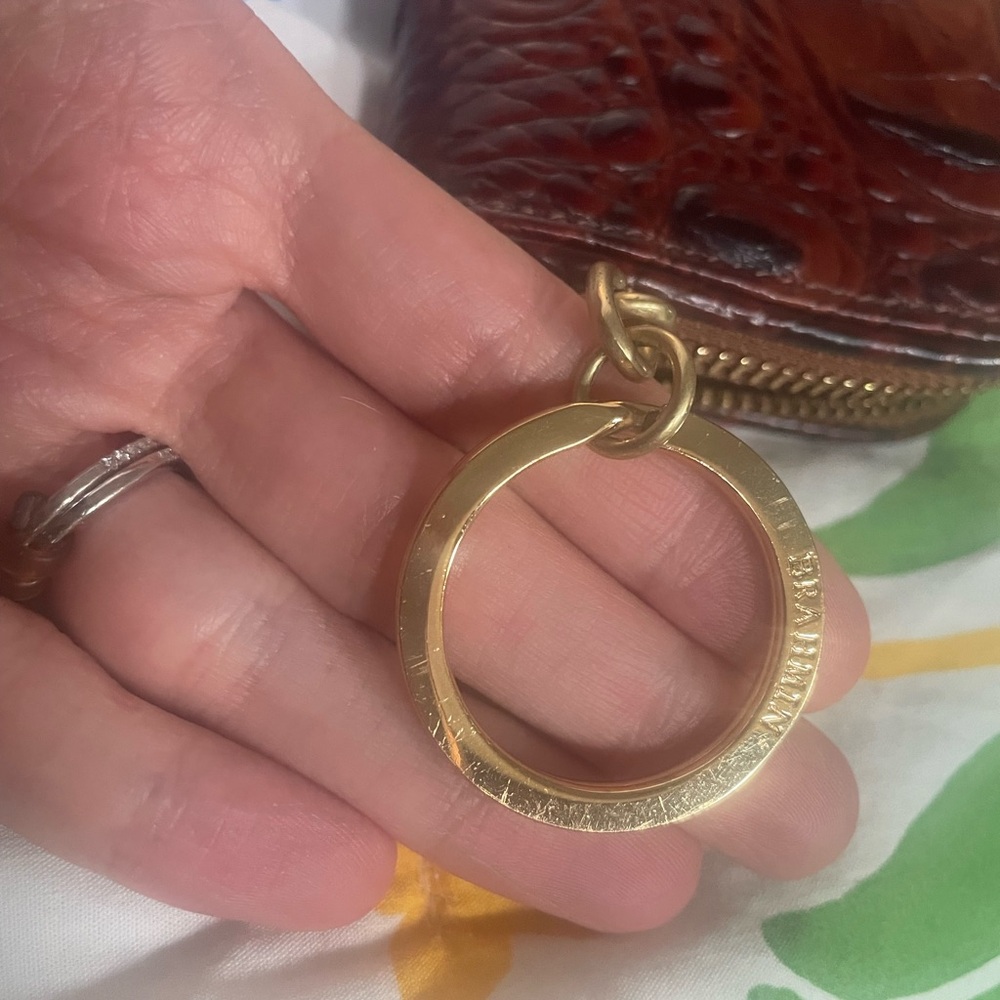 Brahmin Pecan Melbourne Wallet Coin Purse 👛 - Picture 12 of 12